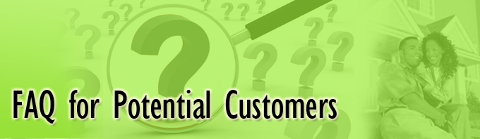 FAQ potential customers header FAQ potential customers header