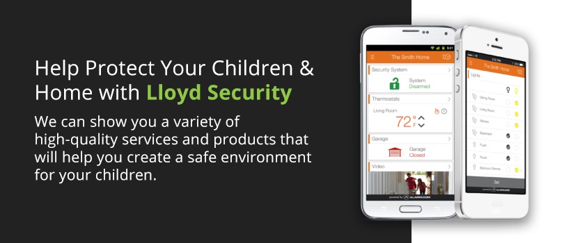 contact lloyd to help make your home safer for children