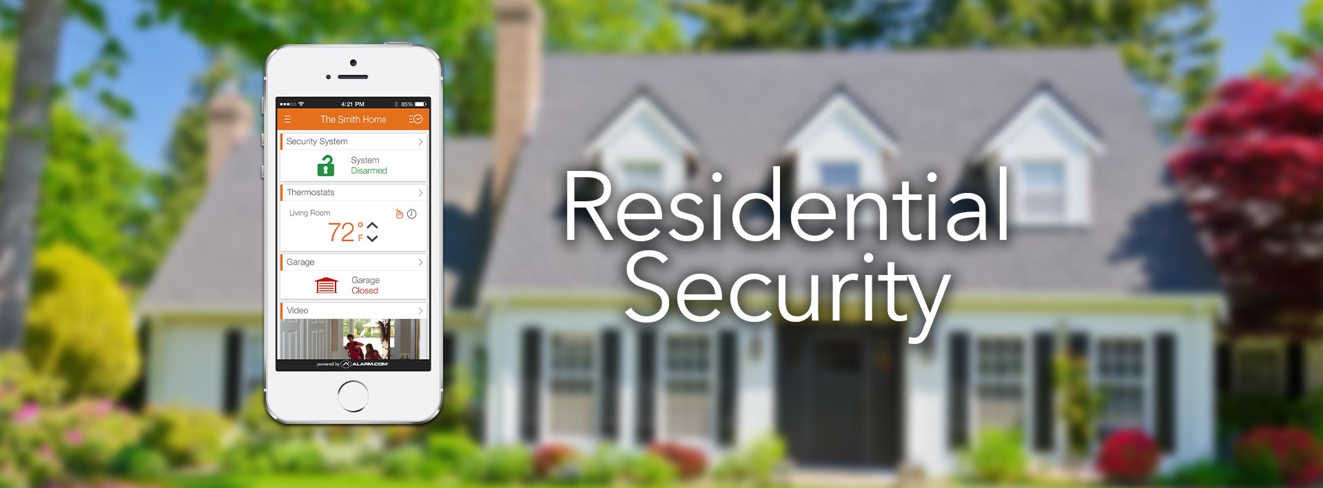 residential home security mn