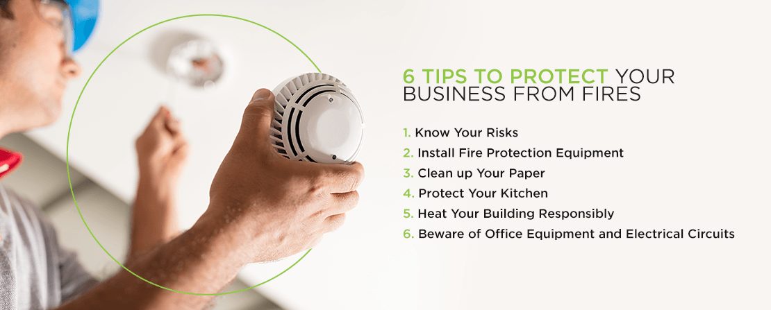 tips to protect business from fires