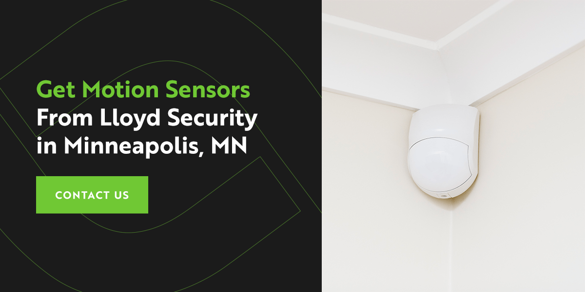 Get Motion Sensors From Lloyd Security in Minneapolis, MN